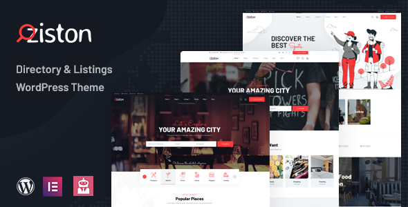 Ziston - Directory Listing WordPress Theme icon