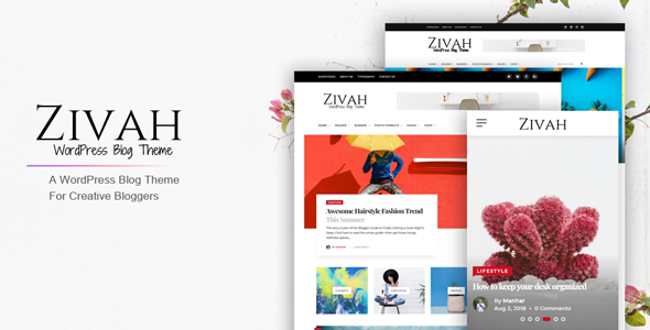 Zivah - WordPress Blog Theme For Creative Bloggers icon