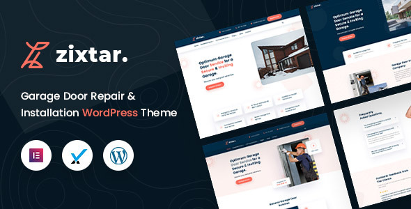 Zixtar – Garage Door Services WordPress Theme icon