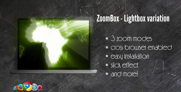 ZoomBox Lightbox Variation - jQuery powered icon
