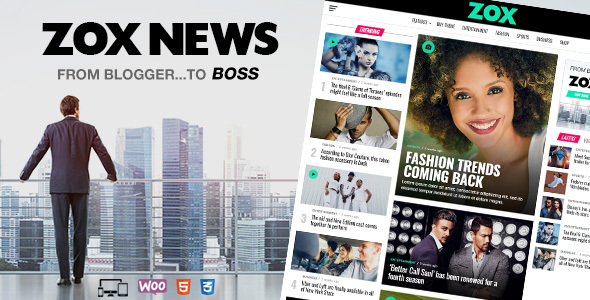 Zox News - Professional WordPress News & Magazine Theme icon