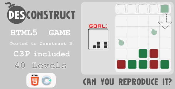 (des)Construct - HTML5 Puzzle Game icon