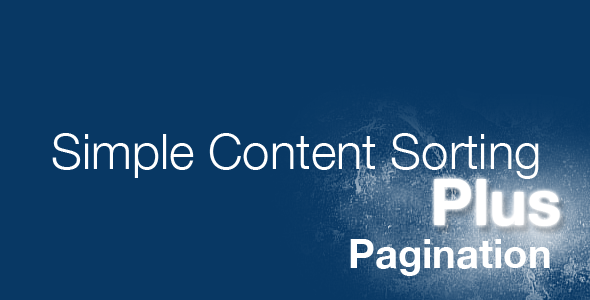 jQuery Simple Content Sorting Plus Plugin icon
