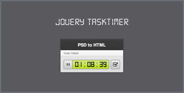 jQuery taskTimer ( Stopwatch ) icon