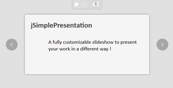 jSimplePresentation icon