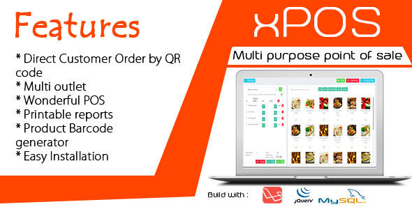 xPOS - Multi purpose Point of Sale in PHP icon