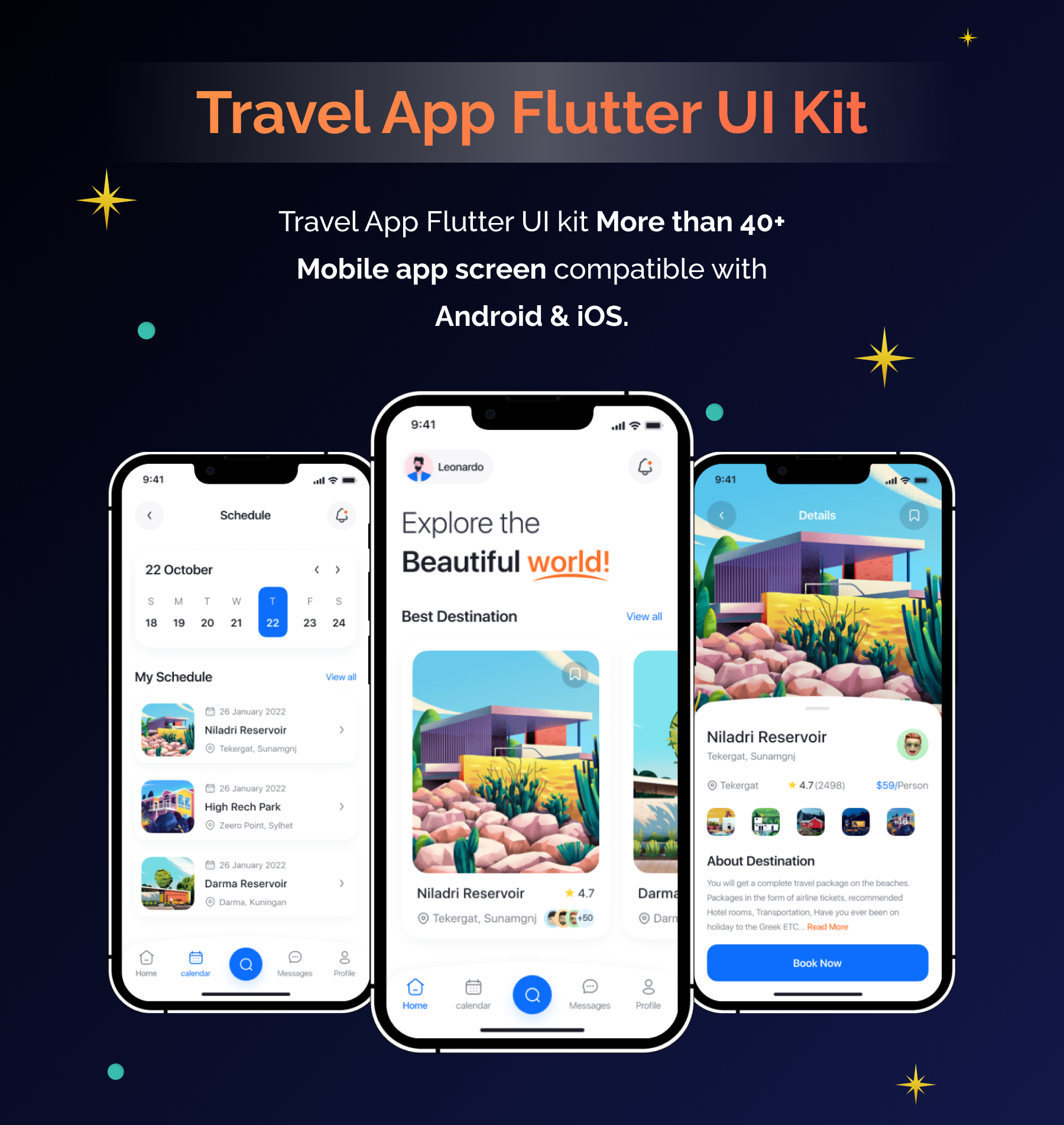 Travel World -Tour & Travel | Travel Planner | Holiday Booking | Flutter iOS/Android App Template - 2