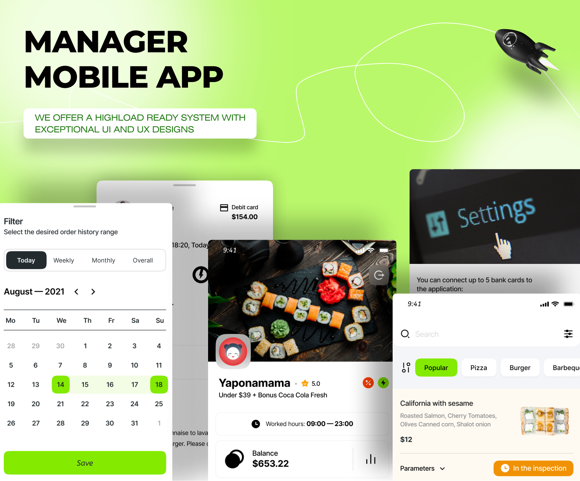 A single & multi-branch restaurant Vendor App (iOS&Android) - 6