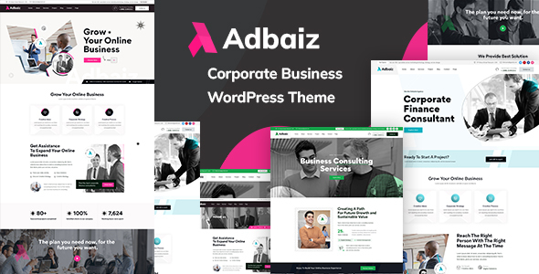 Adbaiz - Corporate Business WordPress Theme icon
