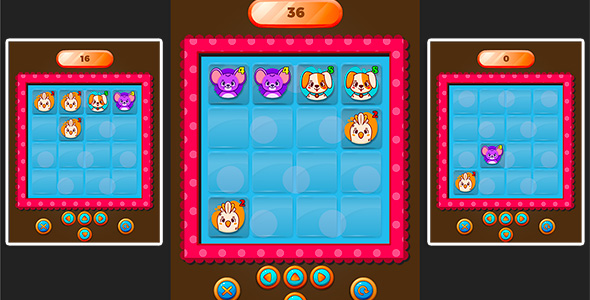 Animals 2048 - Cute Puzzle Game For Kids icon
