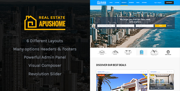 ApusHome - Real Estate WordPress Theme icon