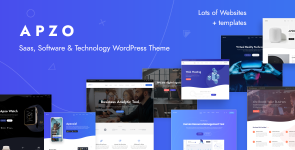 Apzo - Startup Software Saas WordPress icon
