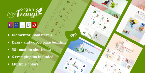 Arangi - Organic WooCommerce Theme icon