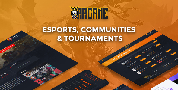 Arcane - The Gaming Community Theme icon