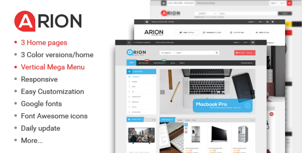 Arion - Responsive Multi-purpose WordPress Theme icon