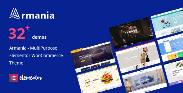 Armania - Fashion, Furniture, Organic, Food Multipurpose Elementor WooCommerce Theme (RTL Supported) icon