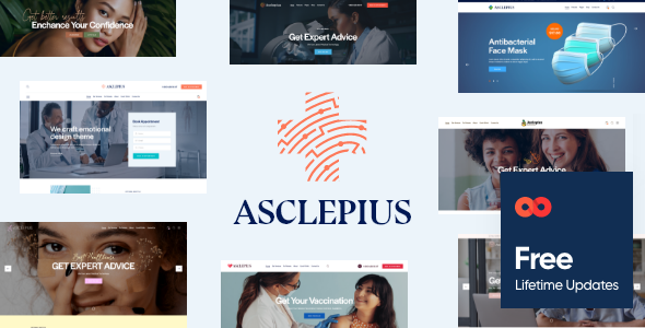 Asclepius - Doctor, Medical & Healthcare WordPress Theme icon