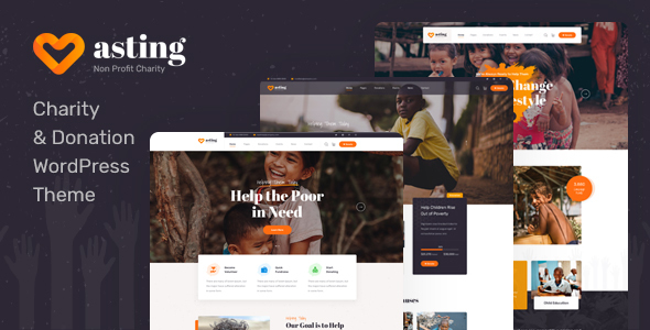 Asting - Charity & Donation WordPress Theme icon