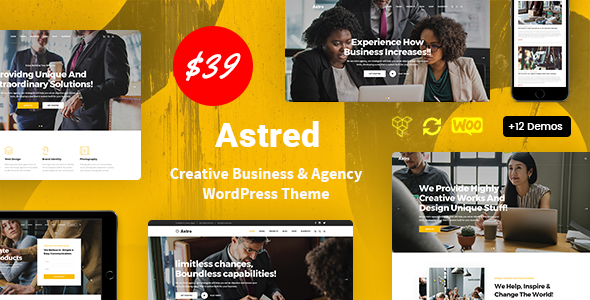 Astred - Modern Multi-Purpose WordPress Theme icon