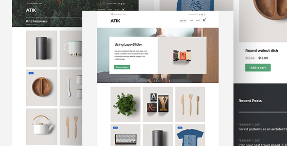 Atik - A Simple WordPress Theme for your Online Store icon