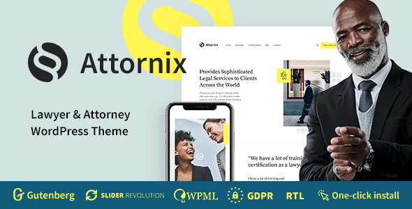 Attornix - Attorney & Lawyer WordPress Theme icon