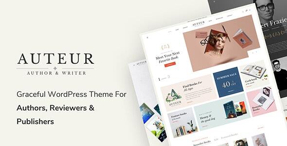 Auteur – WordPress Theme for Authors and Publishers icon