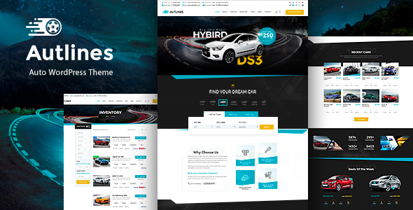Autlines - Car Dealership Theme icon