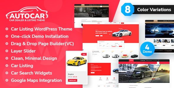 Auto Car WordPress Theme icon