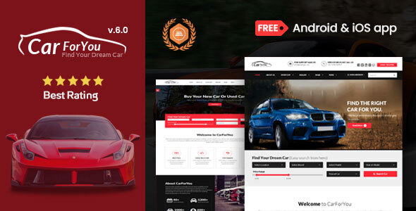 Auto CarForYou - Responsive Car Dealer WordPress Theme icon