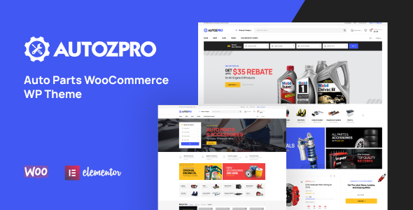 Autozpro - Auto Parts WooCommerce WordPress Theme icon