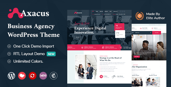 Axacus - Business Agency WordPress Theme icon