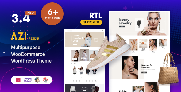 Azi (Azedw) - Multipurpose Woocommerce WordPress Theme | RTL icon