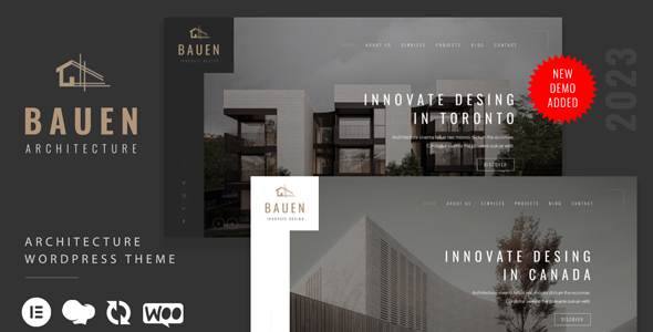 BAUEN - Architecture & Interior Elementor WordPress Theme icon