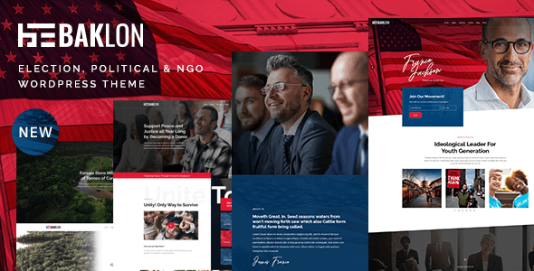 Baklon - Election & Political WordPress Theme icon