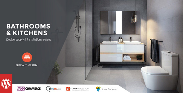 Bathrooms And Kitchens - WordPress Theme icon