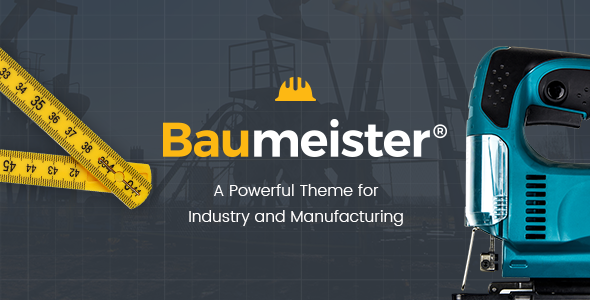 Baumeister - Theme for Industry and Manufacturing icon