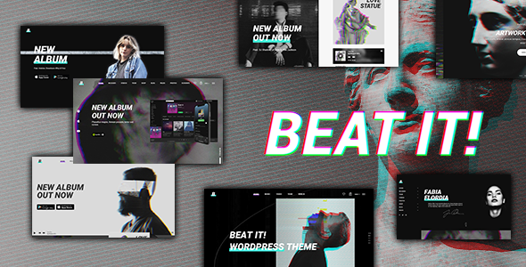 Beatit - A Modern Music WordPress Theme icon
