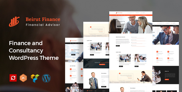 Beirut : Business, Finance and Consultancy WordPress Theme icon