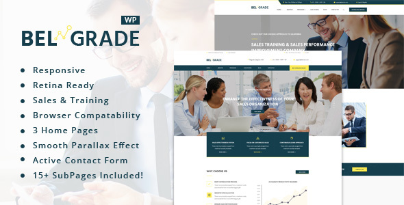 Belgrade - Training Business WordPress Theme icon
