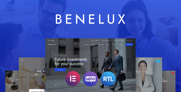 Benelux - Business & Finance Consulting WordPress Theme icon