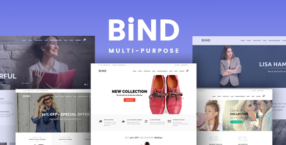 Bind - Effortless Help Desk and Creative Multi-Purpose Theme icon