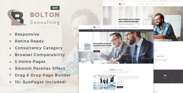 Bolton: Business Consulting Services WordPress Theme icon