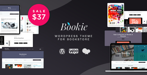 Bookie - WordPress Theme for Books Store icon