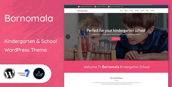Bornomala - Kindergarten & School WordPress Theme icon