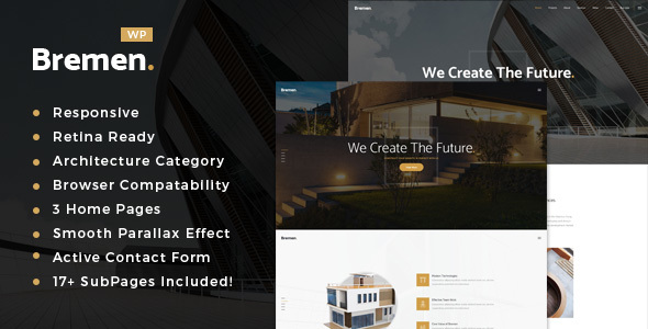 Bremen - Architecture & Interior Design WordPress Theme icon