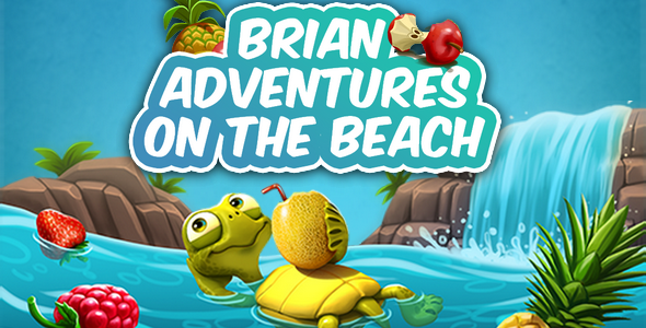 Brian adventures on the beach icon