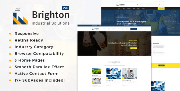 Brighton - Factory and Industry WordPress Theme icon
