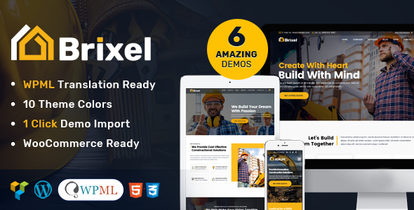 Brixel Building Construction WordPress Theme icon