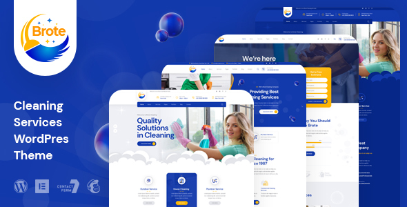 Brote - Cleaning Services WordPress Theme icon