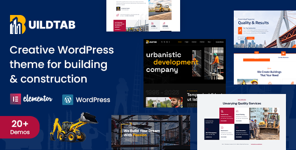 BuildTab - Construction Firm WordPress Theme icon